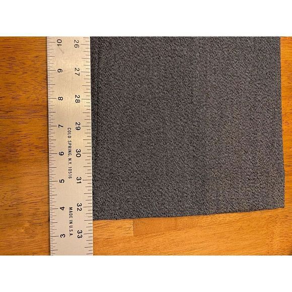 Express Editor Pants Womens 2R Heathered Black trouser Wide Band Flare Leg NEW - Picture 7 of 7